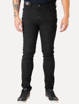Calça Ellus Sarja Color Twill Slim Preta