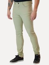 Calça Ellus Sarja Color Twill Slim Verde Pistache