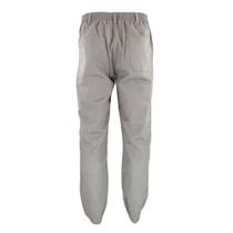 Calça em Brim Cinza com Bolso Tamanho M - Tecmater