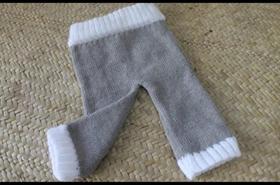 Calça em lã Newborn