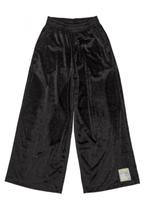 Calça em Malha Veludo Molhado Gloss Preto 31537