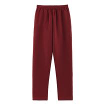 Calça Em Moletom Masculina Básica Slim - Vermelho M Calça Em Moletom Masculina Básica Slim - Vermelho M