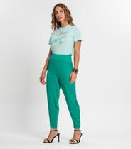 Calça Em Viscose Feminina Endless Verde