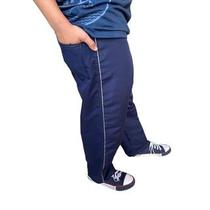 Calça Escolar Unissex KIT 2 Calças Tactel Infantil Com Bolso Costura Tripla 4 a 16 Anos Envio 12 a 24H