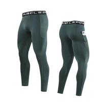 Calça Esportiva Masculina Fitness - Leggings de Compressão para Corrida e Yoga