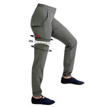 Calça Esportiva Vira Bermuda Mar Negro Feminina Combat UV50+ Musgo Trilha Pesca