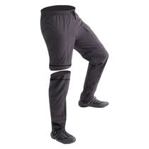 Calça Esportiva Vira Bermuda Mar Negro Masculina Combat UV50+ Preta Trilha Pesca Calça Esportiva Vira Bermuda Mar Negro Masculina Combat UV50+ Preta Trilha Pesca