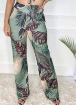 Calça estampada feminino