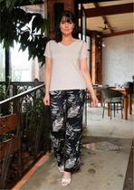 Calça Estampada Pau a Pique Calça Estampada Pau a Pique