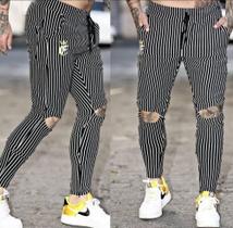 Calça exalt urban listrada