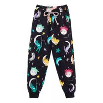 Calça Fábula Inverno Moletom Mundo da Lua Preto Calça Fábula Inverno Moletom Mundo da Lua Preto