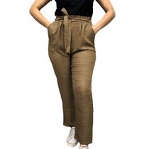 Calça facinelli com caimento reto ref:290061 feminino