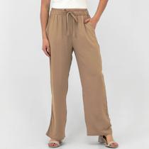 Calça Facinelli Pantalona em Tecido Feminina