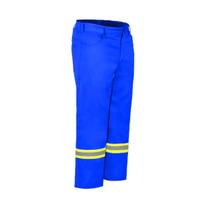 Calça faixa refletiva antichamas nr10 azul royal - EQPRO