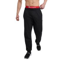 Calça Fechada de Algodão Champion - Modelo Everyday Preta Calça Fechada de Algodão Champion - Modelo Everyday Preta