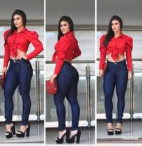 Calça Feiminina Dinz Mais Azul Marinho nº 42