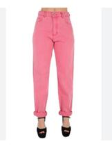 Calça fem jeans mom Bivik
