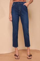 Calca fem new straight lado avesso l129055w Calca fem new straight lado avesso l129055w