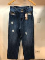 Calça Fem wide leg vazado tam 38 Calça Fem wide leg vazado tam 38