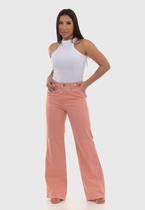 Calça Feminina 7920 Wide Leg Rose Calça Feminina 7920 Wide Leg Rose
