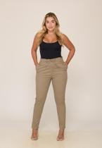 Calça Feminina 7937 Bege Escuro F075 Calça Feminina 7937 Bege Escuro F075