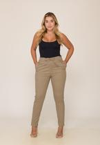 Calça Feminina 7937 Bege Escuro Calça Feminina 7937 Bege Escuro