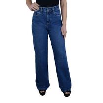 Calça Feminina Aeropostale Jeans Blue Wide Leg - 9811 Calça Feminina Aeropostale Jeans Blue Wide Leg - 9811
