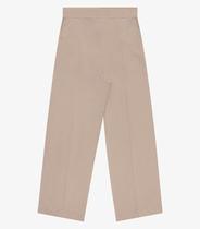 Calça Feminina Alfaiataria Em Viscose Endless Marrom