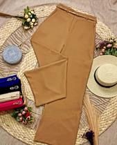 Calça Feminina Alfaiataria pantalonada com cinto