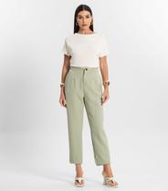 Calça Feminina Alfaiate Endless Verde Calça Feminina Alfaiate Endless Verde