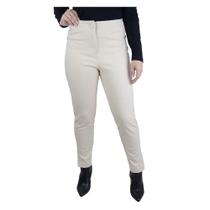 Calça Feminina Alpelo Montaria Fenda Bege Vanilla - 62600077