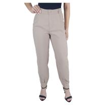 Calça Feminina Autenticada Alfaiataria Bege Areia - 7815 Calça Feminina Autenticada Alfaiataria Bege Areia - 7815