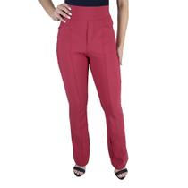Calça Feminina Autenticada Montaria Flare Vermelho Amor - 73 Calça Feminina Autenticada Montaria Flare Vermelho Amor - 73