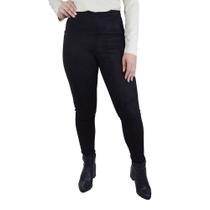 Calça Feminina Averzzy Skinny Suede Preta - 6422