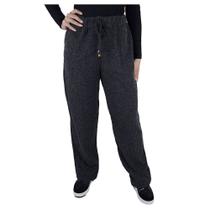 Calça Feminina Averzzy Tricot Cinza Mescla - 6824