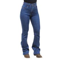 Calça Feminina Azul Boot Cut Tassa 38188 Calça Feminina Azul Boot Cut Tassa 38188
