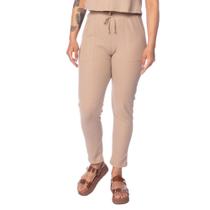 Calça Feminina Babicat Texturizada Slim Caqui Calça Feminina Babicat Texturizada Slim Caqui