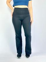 Calça Feminina Bailarina Flare Cintura Alta Grossa Tribo Lvire