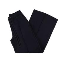 Calça Feminina Basico.com Moletom Wide Leg Preta - 1000