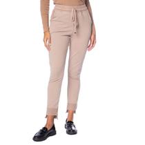 Calça Feminina Biamar Moletinho Mullet Bege