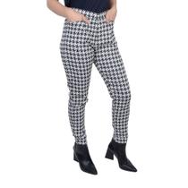 Calça Feminina Biamar Pied de Poule Preta - 231.10 Calça Feminina Biamar Pied de Poule Preta - 231.10