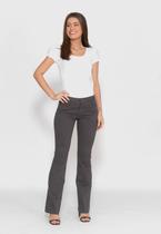Calça feminina Boot Cut 7825 Chumbo Bella Canvas
