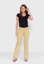 Calça feminina Boot Cut 7825 nude Calça feminina Boot Cut 7825 nude