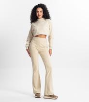 Calça Feminina Boot Cut Rovitex Bege