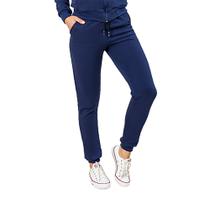 Calça Feminina Bruna & Bia Jogger Moletom Marinho - 12185