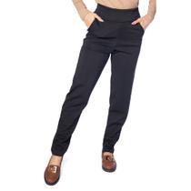 Calça Feminina Bruna e Bia Reta Alfaiataria Preto Calça Feminina Bruna e Bia Reta Alfaiataria Preto