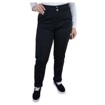 Calça Feminina Bruna e Bia Reta Preta - 12605 Calça Feminina Bruna e Bia Reta Preta - 12605