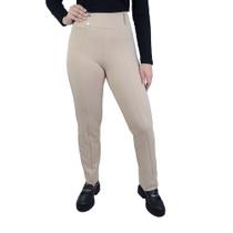 Calça Feminina Bruna e Bia Slim Bege Creme - 12275 Calça Feminina Bruna e Bia Slim Bege Creme - 12275