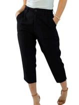 Calça Feminina Capri Mom Marant Anticorpus 14148 Calça Feminina Capri Mom Marant Anticorpus 14148