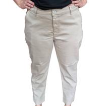 Calça Feminina Cigarrete Semi Social 36756 Bege Shyros